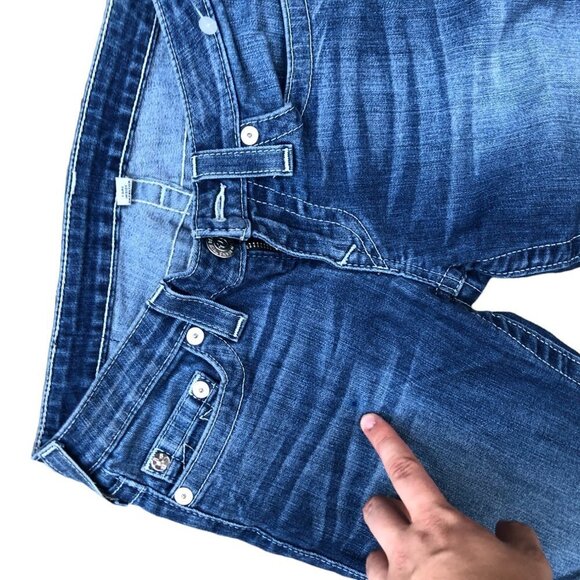 Vintage True Religion Jeans Size 27 SKINNY Blue - Picture 5 of 5